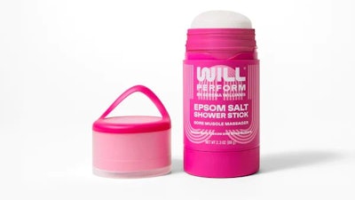 Will Perform Epsom Salt Shower Stick from VIVA Healthcare Packaging