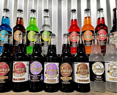 Twig’s launched its own brand of specialty sodas in 2014.