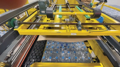 A PAI top-down palletizer anchors the line.