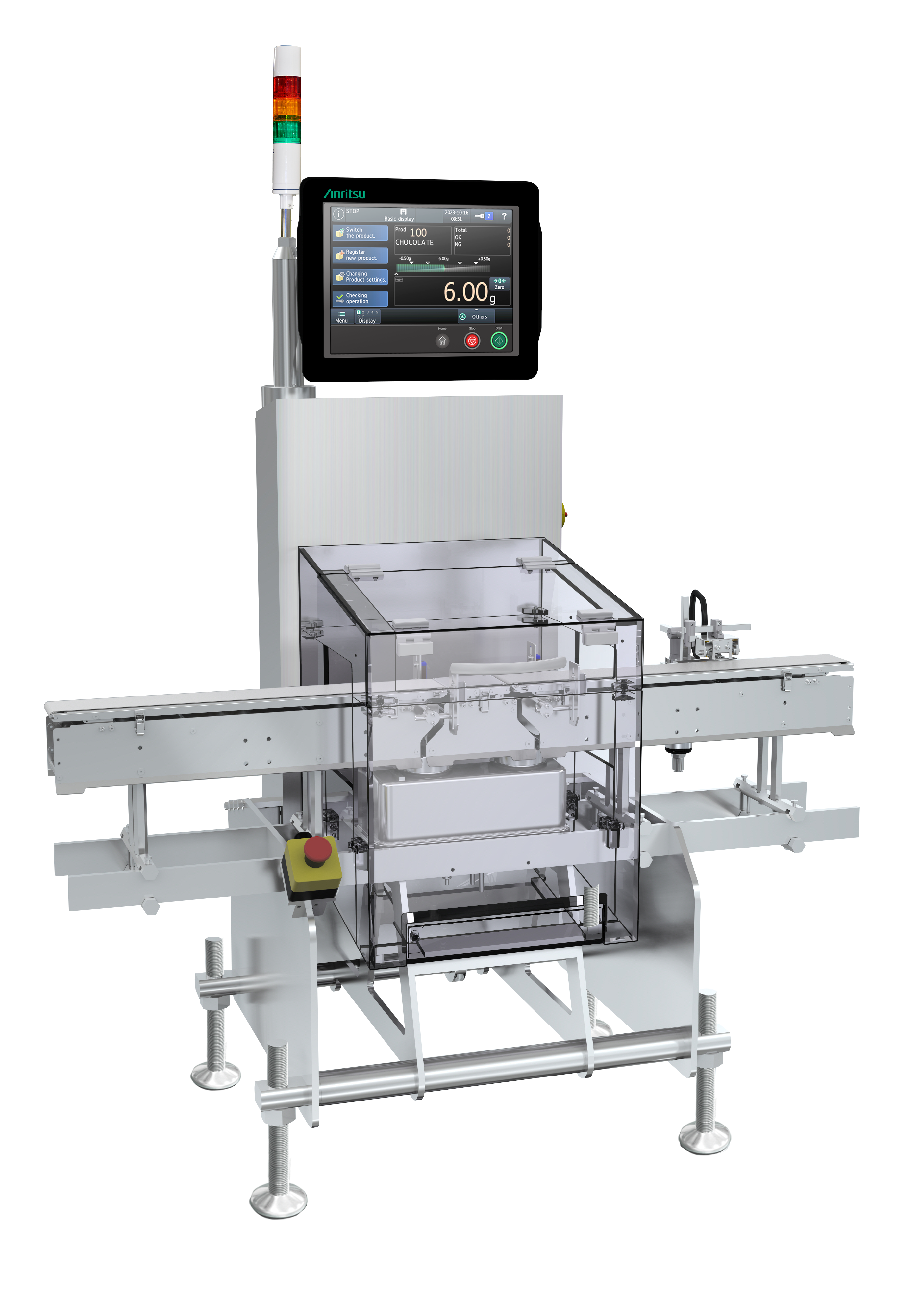 Anritsu's AW9 Series Ultra-Fast Checkweigher