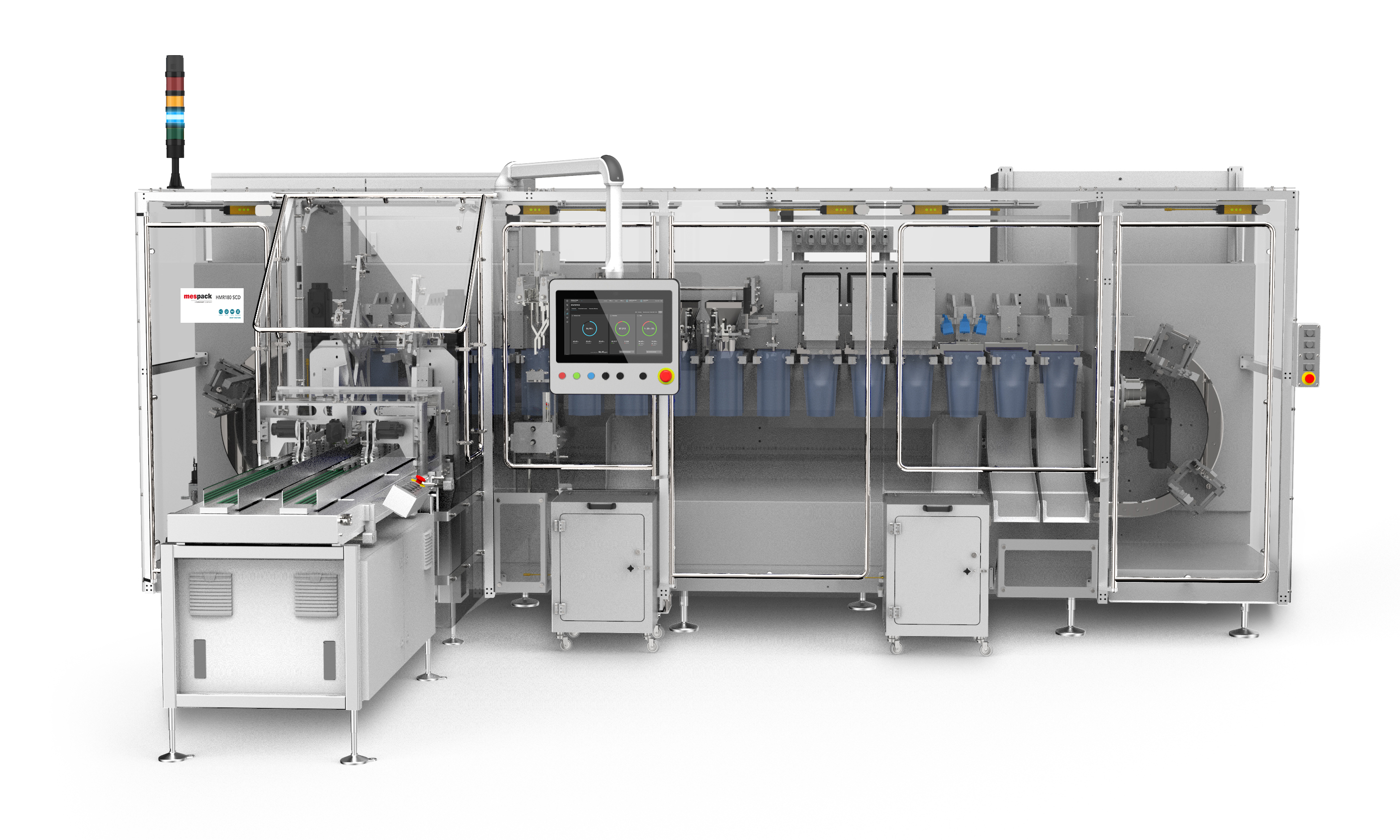 Mespack's HMR horizontal pre-made advanced carrousel system