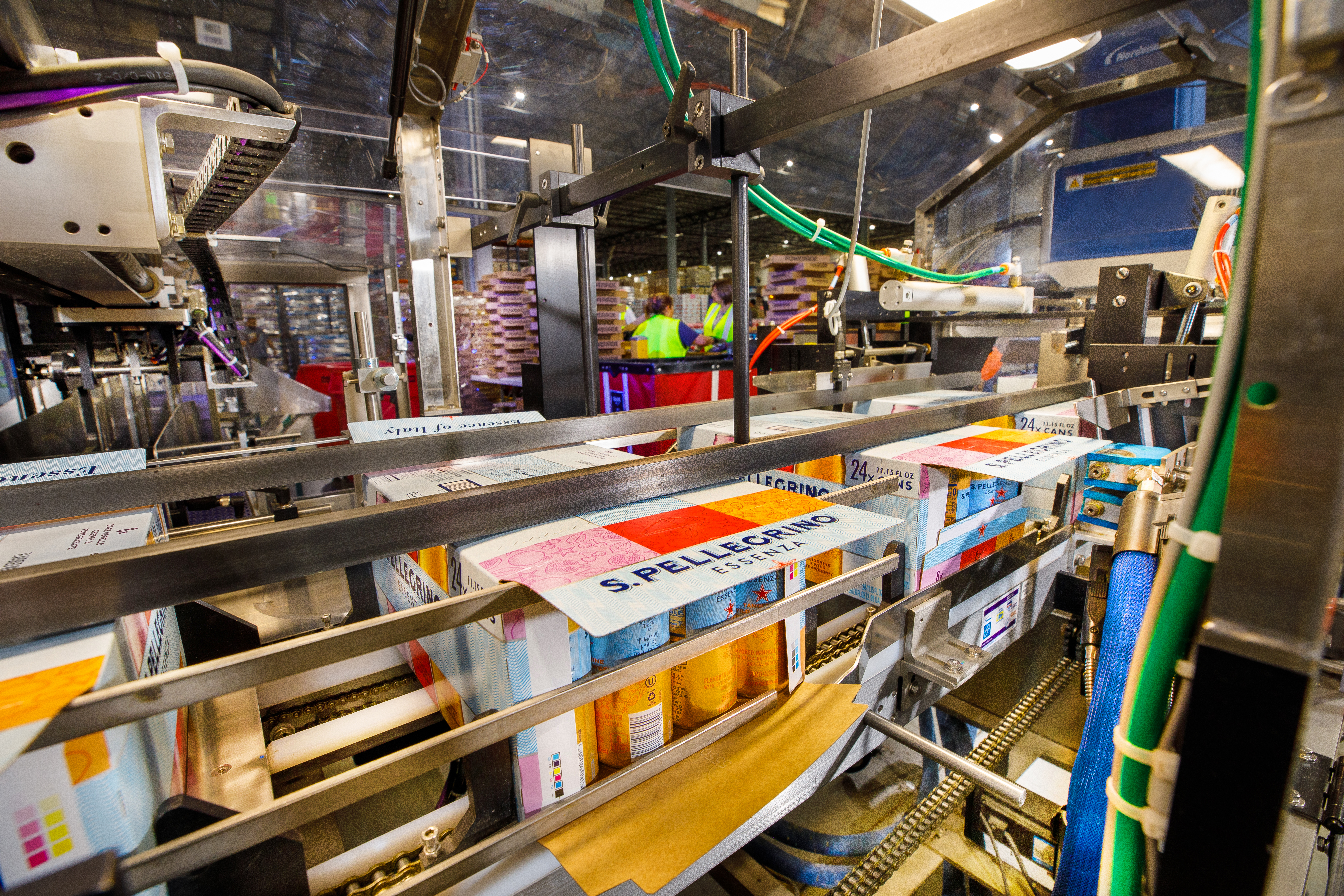 Bettaway's cartoner was built to handle various configurations, such as 24-, 18-, 15-, or sixpacks.