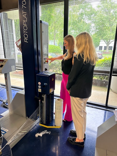 WIP empowers women to learn how to operate the machines they are selling.