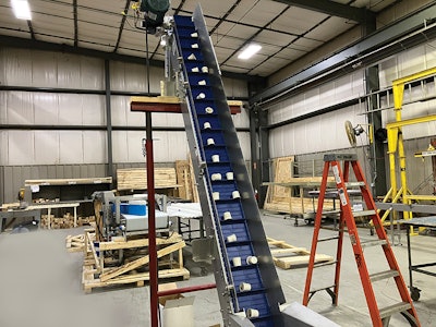 Irregular Shape Elevation Multi Conveyor Digital