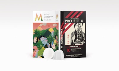 Metropolis’s Nespresso capsule business is growing in both own-brand (left) and private-label offerings.