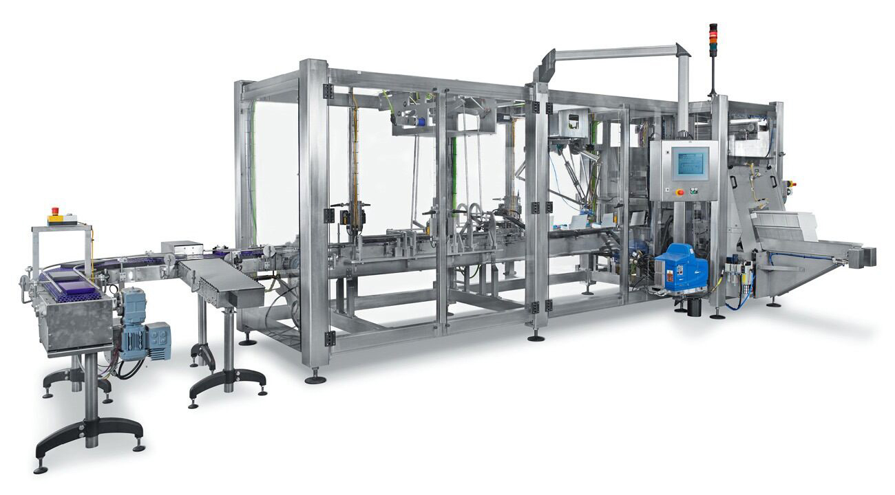 Due to its compact design, the FLEXLINE can be integrated into existing production lines.