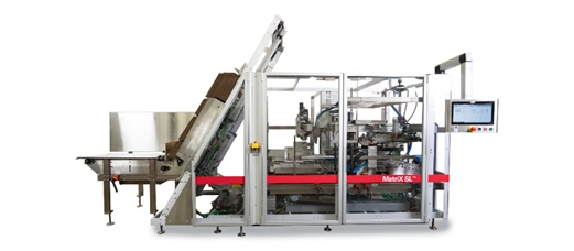 MGS MatriX SL&trade; 3‑in‑1 side‑load case packer.