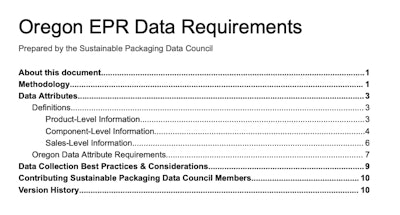 Screenshot Or Epr Template Partial 1 Sustainable Packaging Data Council