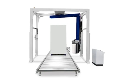 The fully automatic CSA 940 rotary arm stretch wrapper