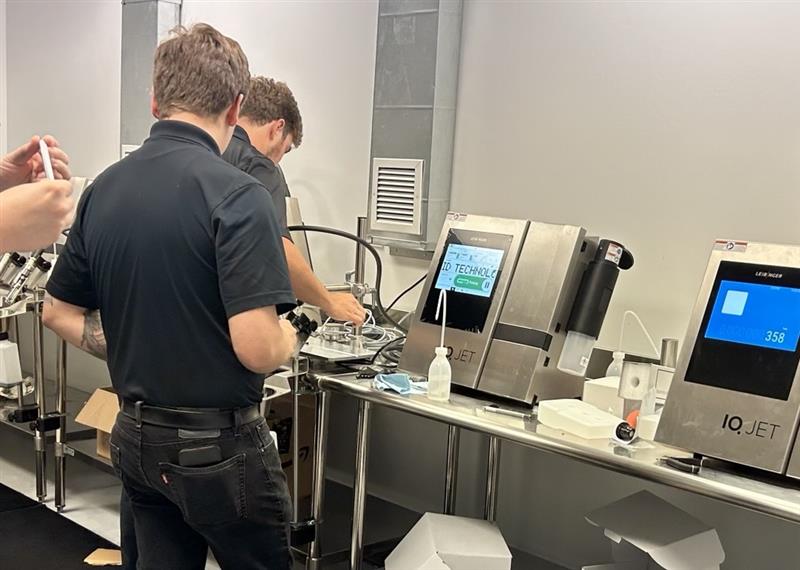 Technical service training in Alpharetta, GA &mdash; IQJET in action with engineers on site.