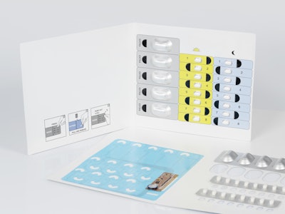 This solution, from Schreiner and Keystone, utilizes integrated electronics to convert blister packs into a real-time e-diary for capturing dosing history data.