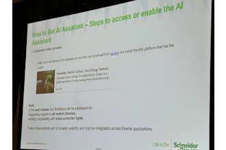 Schneider Electric AI Assistant implementation