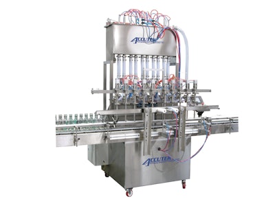 Accutek scaled with its customers, growing from a benchtop manufacturer to fully automatic inline machinery like the AVF series.