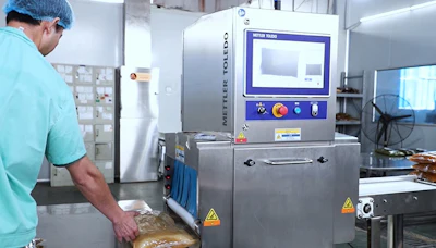 X12 x-ray inspection system from METTLER TOLEDO