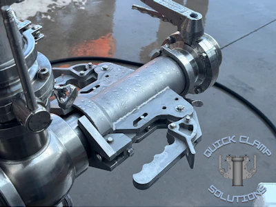 The Quick Clamp Sanitary Adapter