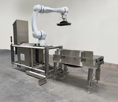 AAA20 Group's CP-66-WD wash-down collaborative palletizer