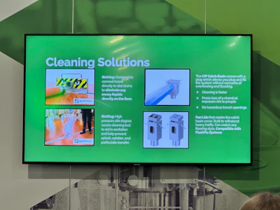 Installing drainage-cleaning solutions now can help facilities avoid costly, often crippling downtime later.