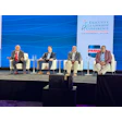 Jorge Izquierdo, PMMI, moderated an ELC discussion on how companies are operationalizing AI with Rob Cartia, ProMach; Dave Navin, Spee-Dee Packaging Machinery; and Eddy Saad, Microsoft.