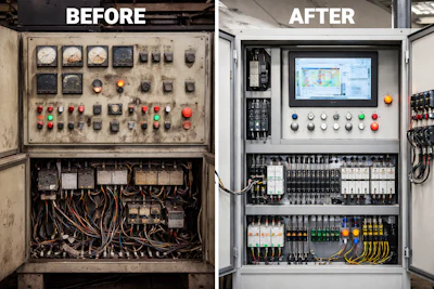 Control panel upgrades can have a transformative effect on packaging machines with mechanical integrity.