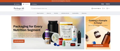 Package All's dedicated online platform provides companies with quick access to in-stock packaging, competitive pricing, and a seamless online ordering experience.