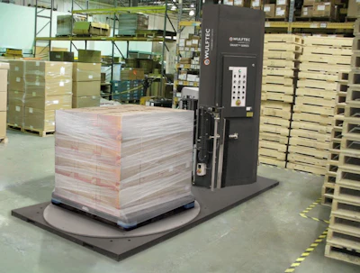 SMLPA-200 portable automated stretch wrapper from Wulftec