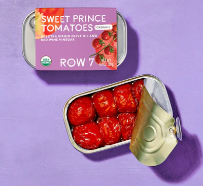 Sweet Prince Tomatoes with Extra Virgin Olive Oil & Red Wine Vinegar comprises a cherry tomato variety bred for concentrated sweet, bright flavor.