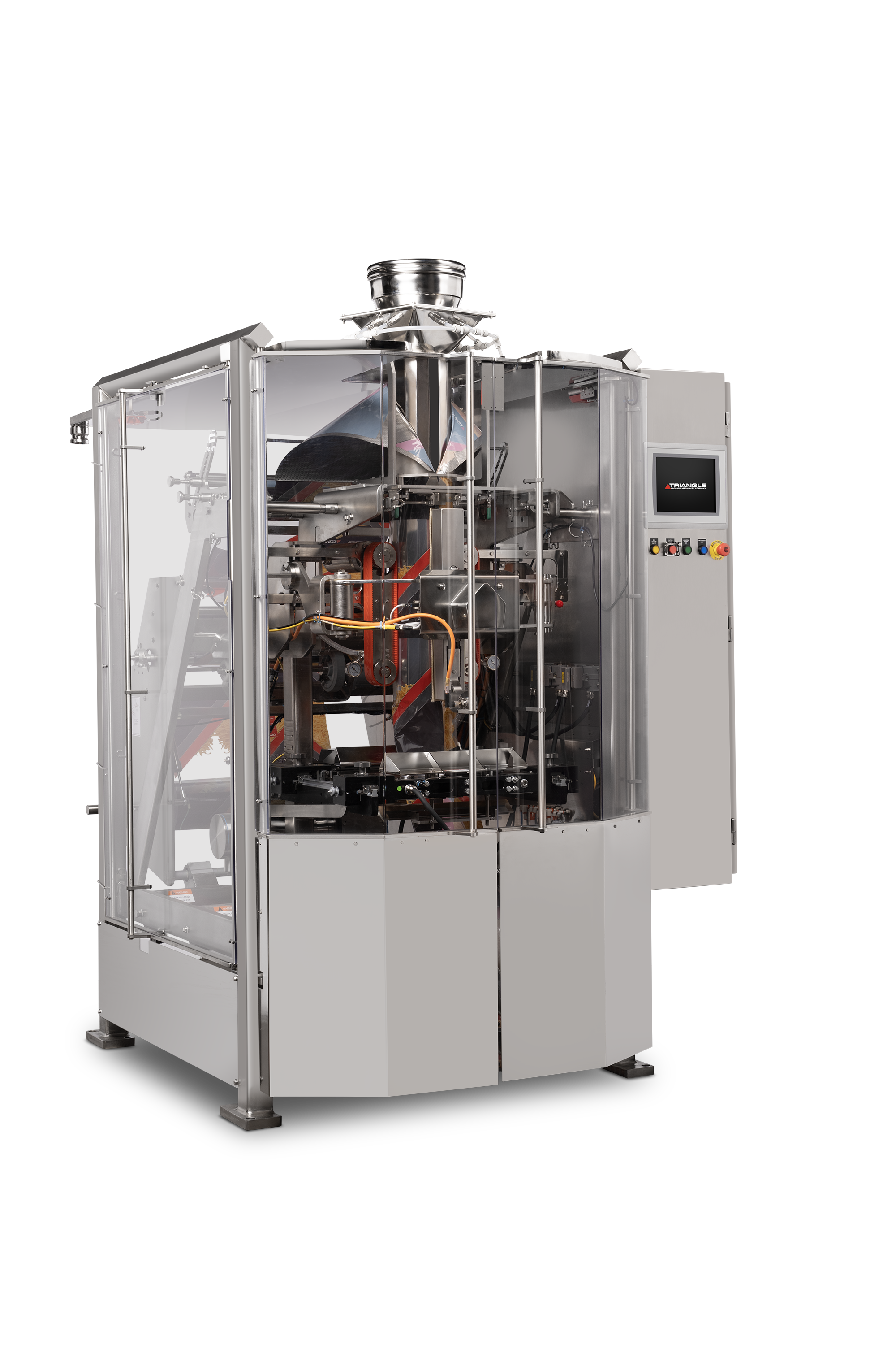 Triangle is the only vertical form/fill/seal (V/F/F/S) manufacturer in the world to hold 3-A certification.