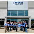 The Krones Logistics Center Project Team joins Krones Inc. president and CEO, Holger Beckmann for the official ribbon cutting of the Krones Inc. Logistics Center on June 3, 2026.