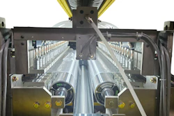 An electro-pneumatic punch perforating unit is a converting device used to create precise holes or perforation patterns in moving web materials (such as plastic film, foil, paper, or nonwovens) by combining electronic control systems with pneumatic actuation.