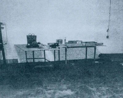 This single workbench was once the entire Encore Packaging operation.