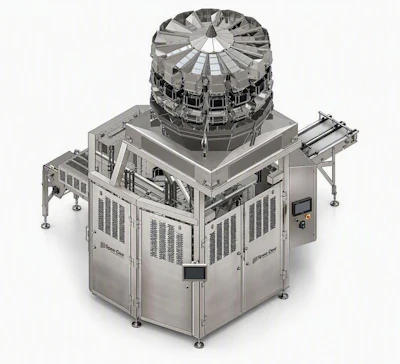 Spee-Dee Packaging Machinery's High-Speed, Ultra-Hygienic Rotary Tray Filling System