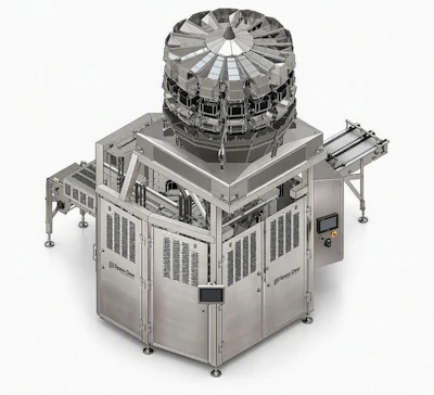 Spee-Dee Packaging Machinery's High-Speed, Ultra-Hygienic Rotary Tray Filling System