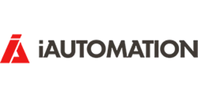 iAUTOMATION logo with red chevron symbol and black text