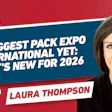 unPACKed Podcast episode featuring Laura Thompson discussing the biggest Pack Expo International updates for 2026