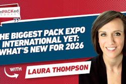 unPACKed Podcast episode featuring Laura Thompson discussing the biggest Pack Expo International updates for 2026